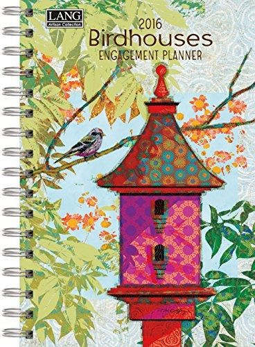 Lang Birdhouses 2016 Engagement Planner, Spiral Bound by Tim Coffey, January to