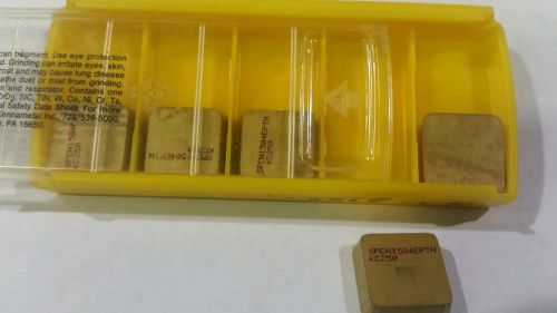 KENNAMETAL SPCN 1504 KC250  **5 INSERTS**