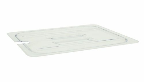 1 PC POLYCARBONATE Cover Lid For Food Pan, Clear Third Size Slotted SP7300C