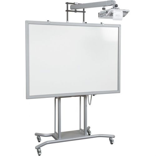 Balt iTeach 2 Whiteboard Stand - 100 lb Load Capacity - 1 x Shelf(ves) - 102&#034; He
