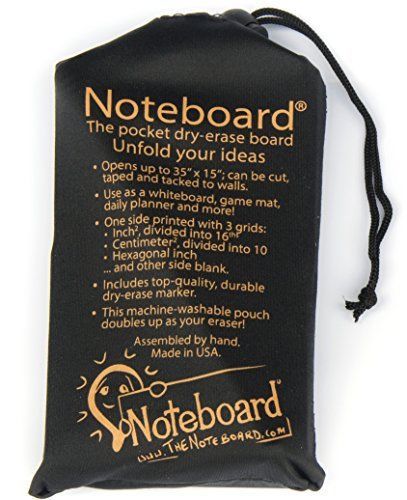 The Noteboard Ltd. Noteboard Pocket-Size Dry Erase-Board (NB35X15)