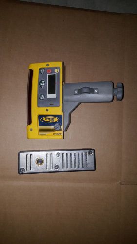 Used Spectra Precision CR600 Laser Receiver w/ Magnetic Mount and Rod Clamp