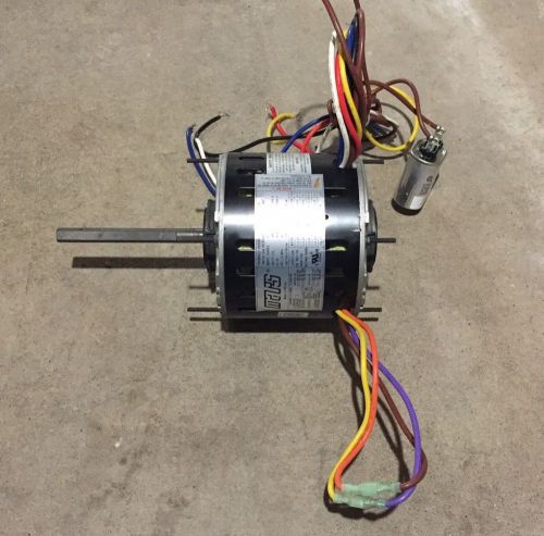 Mars 10463 multi-horsepower direct furnace fan blower motor w/ capacitor, used for sale