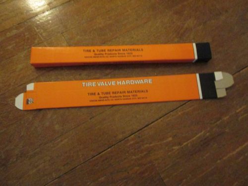 25 NOS Chipboard Boxes w advertising 12 5/8&#034; long 1 1/8&#034; wide 6/8&#034; high
