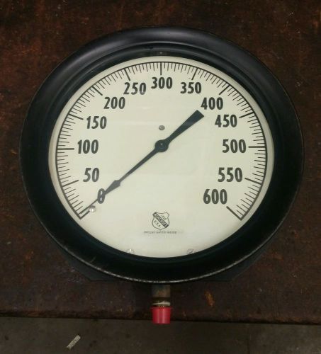 Large vintage pressure gauge steam punk