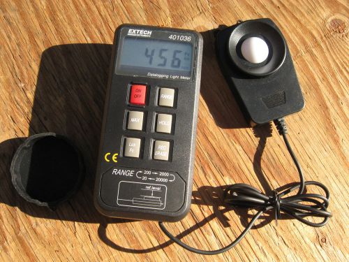 Extech 401036 datalogging light meter for sale