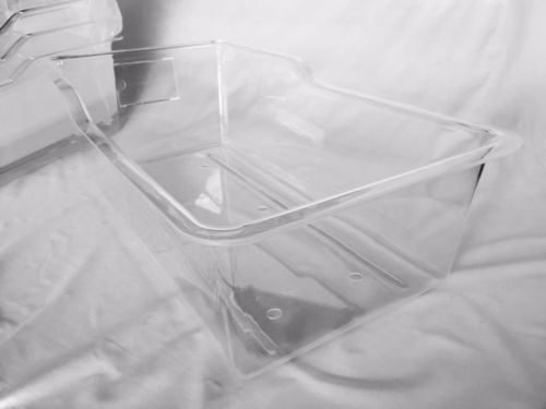 6 Transparent Polycarbonate Neonatal Bassinet Baskets