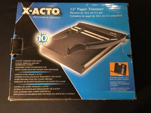 X-ACTO 12&#034; Heavy Duty Paper Cutter Trimmer Board NEW