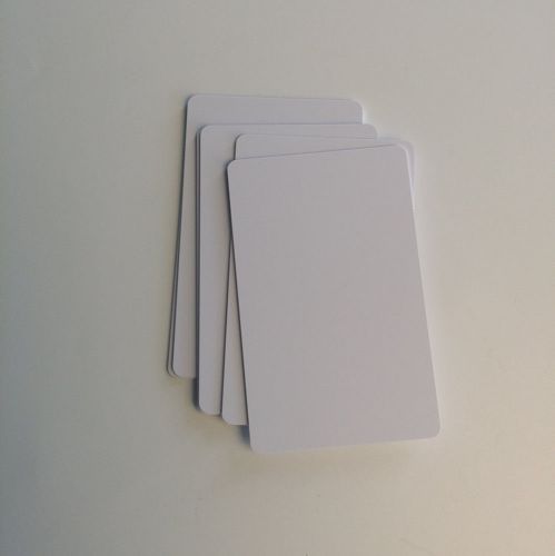 100pcs printable 13.56mhz contactless rfid card fm1108 m1 s50 inkjet pvc card for sale