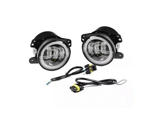 30w 4 inch with drl and truning led tail lights for jeep wrangler 2 pcs new for sale