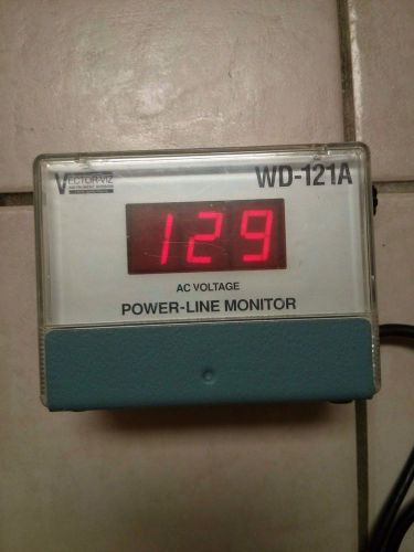 Vector-Vid WD-121A AC Voltage Power-Line Monitor WD 121A Power Line