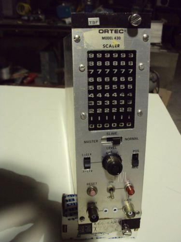 Ortec 430 Scaler, un-tested, nimbin nuclear plug-in