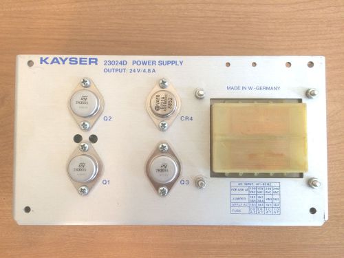 New Kayser 23024D Power Supply