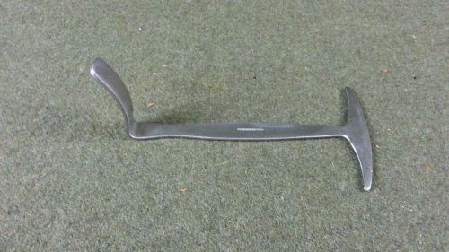 Grieshaber smillie orthopedic retractor 5-1/2in small curved blade 1.375x0.750in for sale