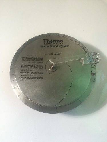 Thermo Electron Corporation Micro Capillary Reader #2201 Lab Laboratory