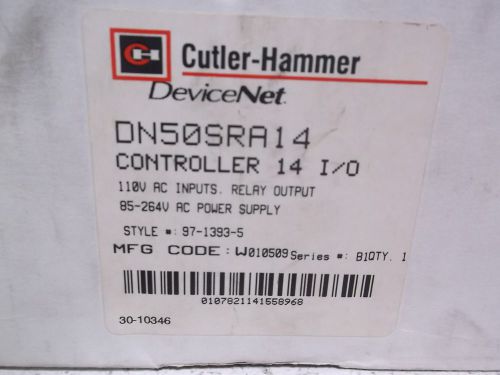CUTLER-HAMMER DN50SRA14 PLC MODULE *NEW IN A BOX*