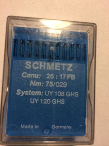 80 pc SCHMETZ sewing machine needles UY 108 GHS UY 120 GHS   NM 75/029