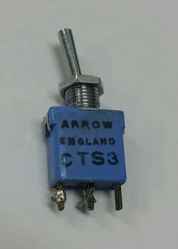 Blue CTS3 Arrow England UHF Toggle Switch RF Select 2A 250V / 5A 125V