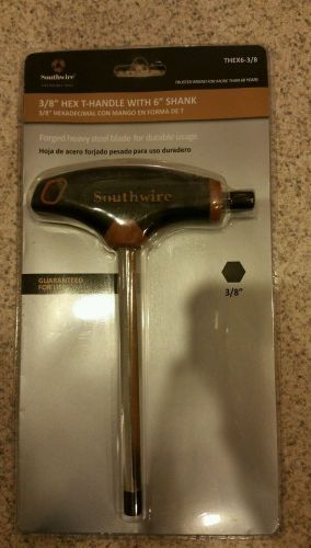SOUTHWIRE 3/8&#034; HEX T-HANDLE WITH 6&#034; SHANK