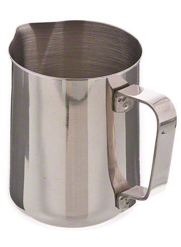 Stainless Steel Dishwasher Safe Milk / Cream Frothing / Froth Pitcher - 12 oz.