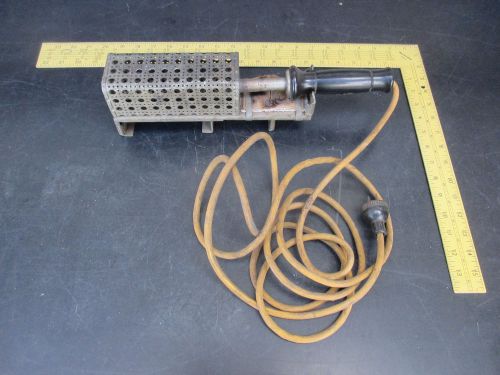 Vintage General Electric Bell System Soldering Iron W 110 V120 With Cage Stand