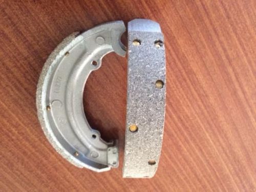 NEW PAIR ROYAL ENFIELD 350cc FRONT ALLOY BRAKE SHOE WITH LINING