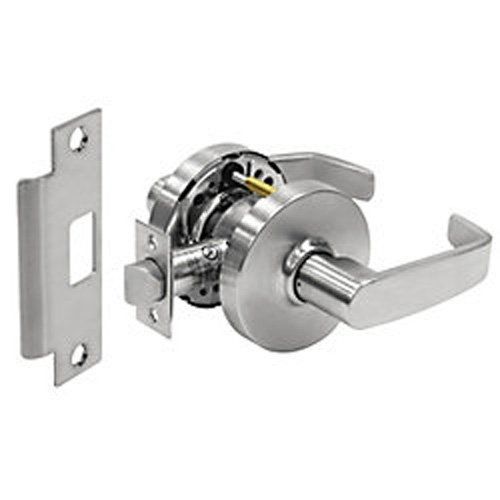 Sargent 10-Line Satin Chrome Grade 1 Passage Cylindrical Lock with Heavy Wrought