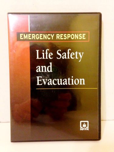 2002 NFPA Emergency Response Life Safety &amp; Evacuation Training DVD