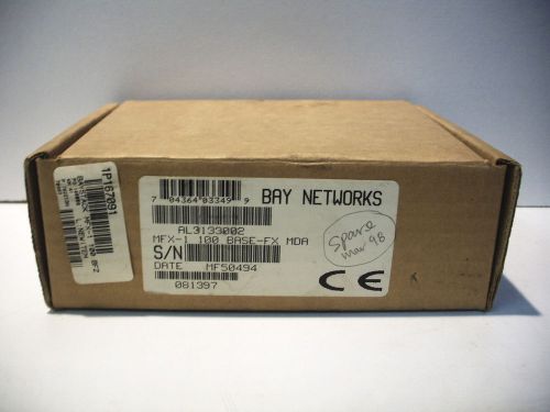 BAY NETWORKS MFX-1 100 BASE-FX MDA BAYSTACK MODULE NEW!!