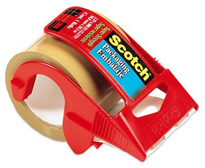 3M 347 Scotch Brand Box and Package Sealing Tape-2X800 TAN PACKAGING TAPE