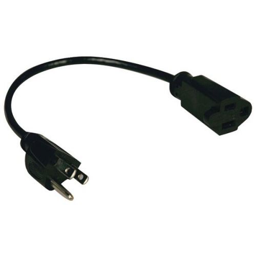 Tripp Lite P022-001 Power Extension Cord 1ft Adapter