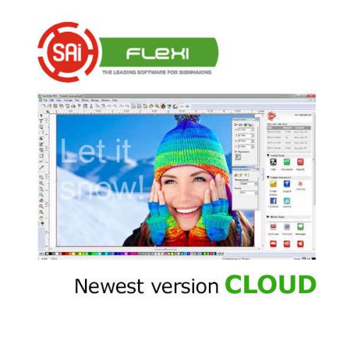 &#034;FLEXI SIGN CLOUD PRO SOFTWARE&#034; FULLY LICENSED VERSION FOR SIGN-MAKING WITH CD