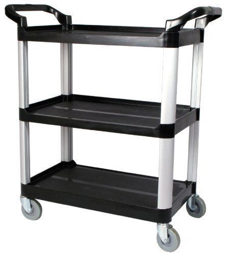 Aluminum rolling cart wheeled shelf utility trolley storage organizer 3 tier for sale