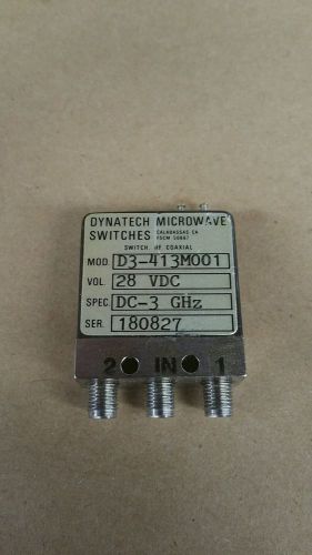 Dynatech RF Switch SMA/F D3-413M001