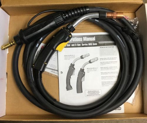 (1) Q3015AE8ET Bernard 300AMP MIG WELDING GUN 15&#039; TWECO 4  #1330