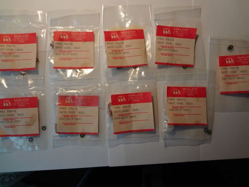 Nine new sealed Microdot connectors 033-0219-0001