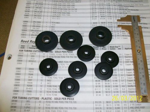 Pvc cutter wheels, reed 1-2pvc and 3-6pvc for sale