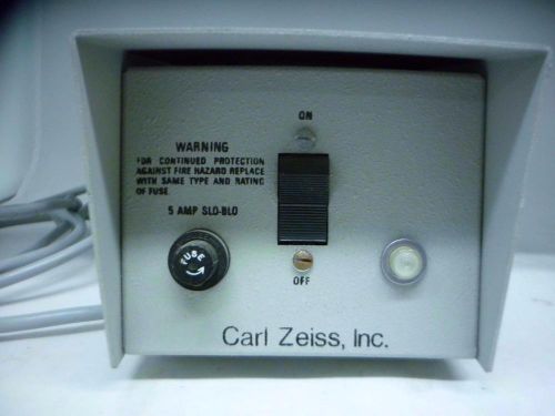 CARL ZEISS ELECTRO POWERPACS MICROSCOPE LIGHT POWER SUPPLY 1100