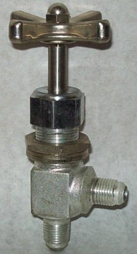 Deltrol 3/8&#034; 10000 psi steel angle needle valve s305s3p for sale