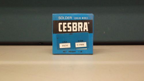 SOLDER WIRE 1# ROLL MADE BY CESBRA SN/95