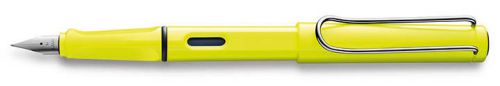 Lamy safari neon yellow limited edition fountain pen - model l13ywm (medium) for sale