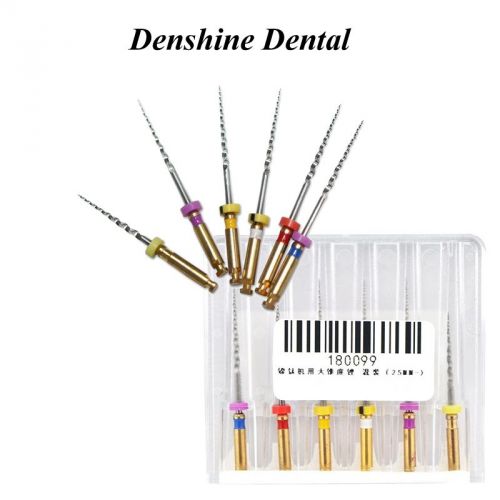 1 Pack Denshine Dental Endodontic Niti Rotary Files Universe Engine 25MM Mixed