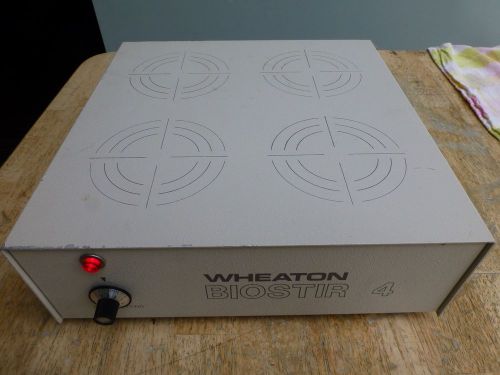 Wheaton  BioStir 4-Place Magnetic Stirrer 902550 120V  NEW DRIVE BELT