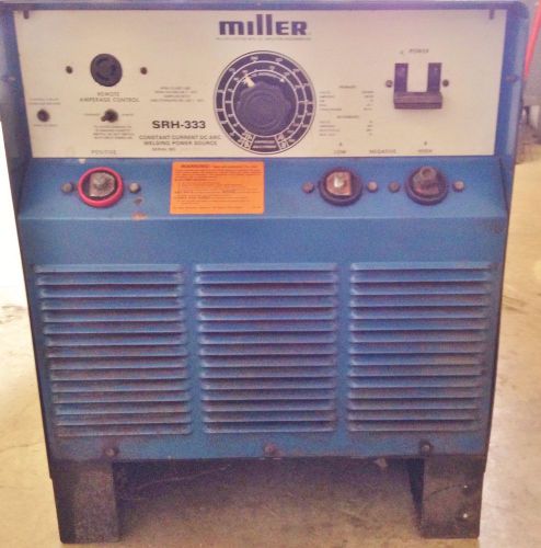 Miller electric mfg co. srh-333  230/460v  #5630 for sale