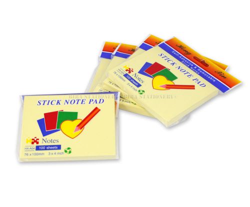 Super Sticky Note Self-Stick Grid Paper 3 x 4 inched for Home office 5-Pad/Pack