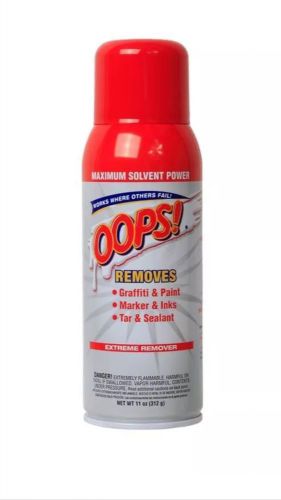 Homax Group 747 Oops Latex Paint Remover Aerosol Spray  11-Ounce