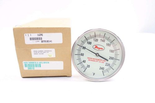 New dwyer gbtb590141 thermometer 20-240f 5 in 1/2 in npt d530574 for sale