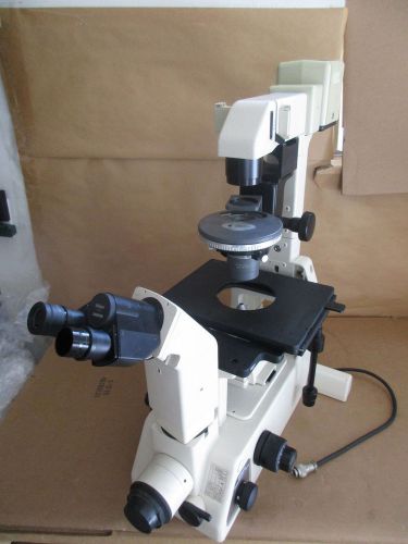 Nikon Diaphot 300 Inverted Phase Contrast Microscope w/ 5 Objectives, Head