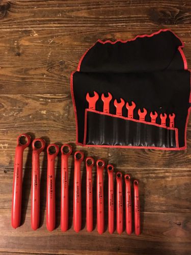 Knipex 1000v insulated wrenches 19 new &amp; used insulated open &amp; box end wrench&#039;s for sale