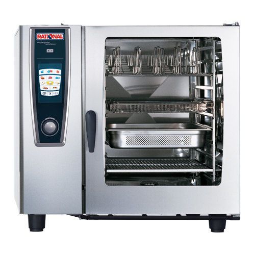 Rational A128106.12, Electric Combi Oven with Ten Full Size Sheet Pan Capacity,